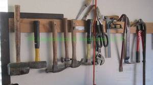 lot 246 image: Hammers and other tools as shown