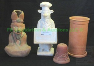 lot 97 image: Terra Cotta Home & kitchen decor