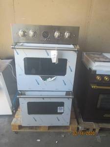 lot 87 image: VIKING DOUBLE OVEN VED05272SS