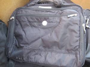 lot 2 image: LAPTOP COMPUTER BAGS IN ASSORTED SIZES AND MAKES. DELL, THINKPAD AND MORE IN LARGE BIN. FIRST CUSTOMER GETS FIRST PICK.