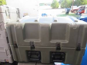 lot 26 image: PELICAN HARDIGG MILITARY MEDICAL INSTRUMENT CASE NSN# 6545015456291 WATERPROOF AND AIR TIGHT 32 X 20 X 20