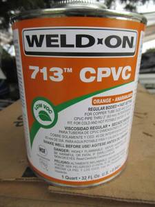 lot 77 image: WELD-ON 713 CPVC CEMENT