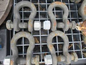 lot 91 image: CROSBY 9 12 ANCHOR SHACKLE BOLT TYPE