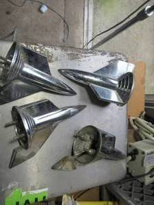 lot 108 image: 1957 CHEVROLET EMBLEMS OEM NOT REPRODUCTIONS