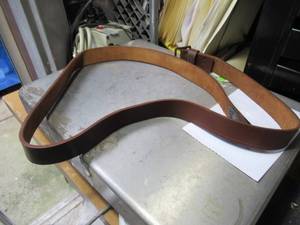 lot 111 image: AK-47 AUTHENTIC LEATHER RIFLE STRAPS