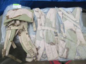 lot 128 image: US MILITARY ISSUED ENHANCED SHOULDER STRAPS NSN# 8465015226487