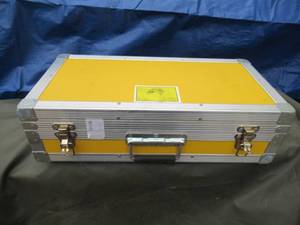 lot 157 image: PENN FABRICATION YELLOW TRAVEL CASE 23 X 12 X 6.5