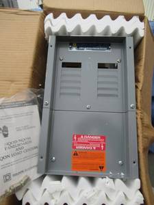 lot 165 image: SQUARE D NQOD HOOD PANEL BOARD MODEL# 14358 UNUSED IN ORIGINAL BOX