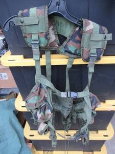 lot 177 image: US MILITARY ISSUED TACTICAL LOAD BEARING VESTS NSN# 8415012968878