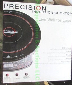 lot 121 image: Precision induction cooktop in box