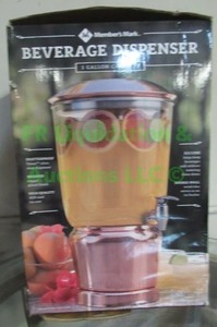 lot 17 image: Makers Mark 3 gallon beverage dispenser, in box