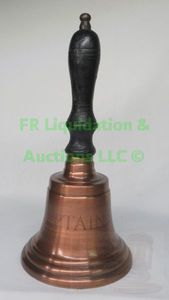 lot 29 image: Copper Captains bell 13 tall