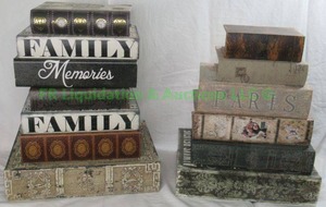 lot 113 image: Assorted book safes, hide your valuables in the library