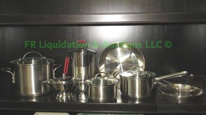 lot 231 image: Cookware including Kuhn Rikon Switzerland