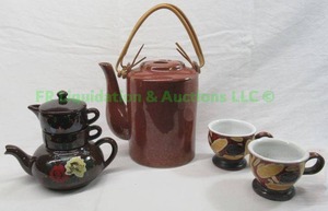lot 184 image: Japanese Enesco Tea Service pieces
