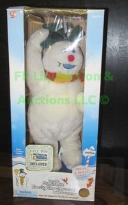 lot 191 image: Talking Frosty The Snowman Figure