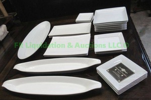 lot 200 image: White ware serving dishes