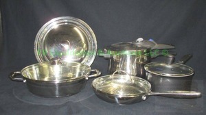 lot 164 image: Fagor and other brand cookware