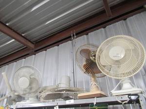 lot 79 image: LASKO AND OTHER OSCILLATING FANS