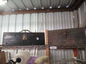 lot 102 image: METAL TOOL BOXES