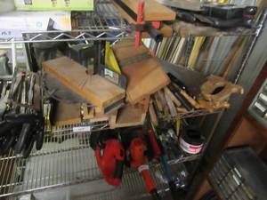 lot 104 image: WOOD SAWS, HACK SAWS, MITER BOXES AND MORE