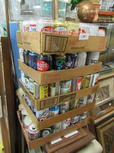 lot 185 image: 5 CASES OF COLLECTIBLE BEER CANS FROM AROUND THE WORLD