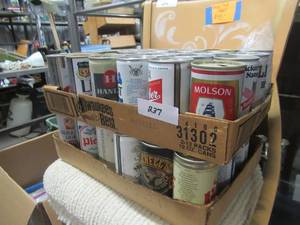 lot 237 image: 2 CASES OF COLLECTIBLE BEER CANS FROM AROUND THE WORLD