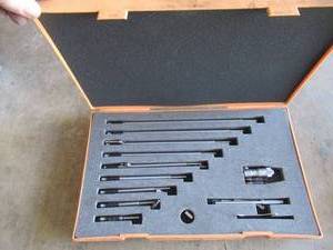 lot 33 image: MITUTOYO CALIBRATION  STANDARD SET IN ORIGINAL CASE