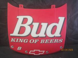 lot 15 image: BUDWIESER HOOD WALL DCOR