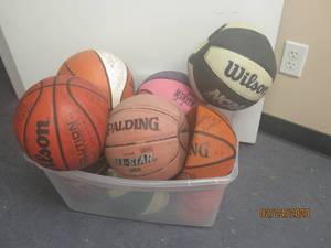 lot 25 image: BASKETBALLS