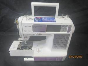 lot 37 image: BROTHER EMBROIDERY  SEWING SE-400