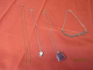 lot 63 image: 4 NECKLACES
