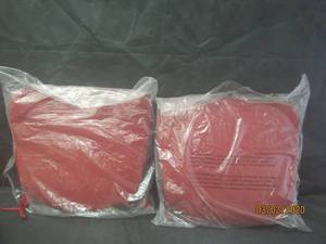 lot 144 image: SET OF OUTDOOR SEAT PADS BISTRO CHAIR CUSHION SET&nbsp