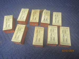 lot 190 image: 9-BOXES&nbsp&nbspSIERRA MERCURY SILENT FLUSH SWITCHES 5003X&nbsp