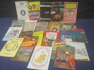 lot 198 image: 23 -ASSORTED VINTAGE COOK BOOKS&nbspSEE PICS