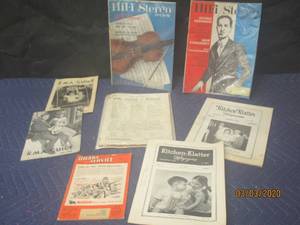 lot 199 image: 8 - VINTAGE MAGAZINES&nbspSEE PICS&nbsp