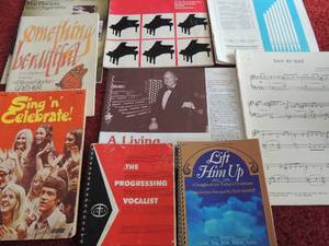 lot 67 image: MUSIC BOOKS - SHEET MUSIC  QTY 9