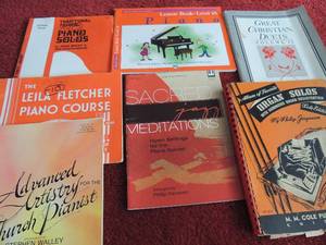 lot 68 image: MUSIC BOOKS - SHEET MUSIC  QTY 16