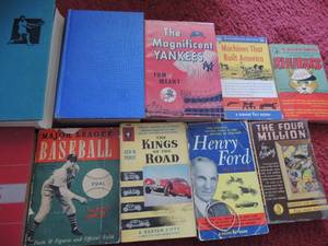 lot 151 image: BOOKS - THE MAGNIFICENT YANKEES, 1941 BASEBALL, MACHINES THAT AMERICA BUILT, KINGS OF THE ROAD, HENRY FORD  & MORE