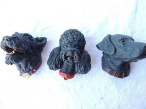 lot 87 image: BOSSON HEADS ENGLAND - LAB 1968  4.5  POODLE 1968  5    GREAT BRITAIN 1969 MAC 4