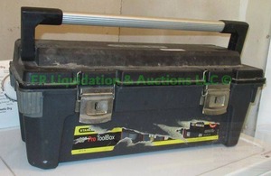 lot 11 image: Stanley 26 pro tool box and contents