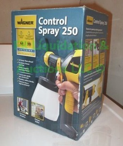 lot 41 image: Wagner control spray 250 electric paint sprayer, unused in original box
