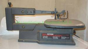 lot 37 image: Sears Craftsman 16 direct drive scroll saw model 113236150