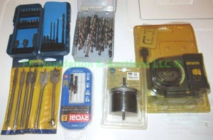 lot 60 image: Assorted drill bits as shown