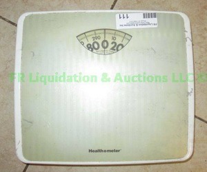 lot 111 image: Health o meter weight scale