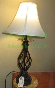 lot 244 image: Modern table lamp