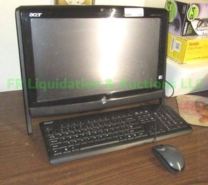lot 191 image: Acer Veriton Z290G all in one computer with Windows 7 OS, 18 screen