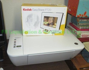 lot 189 image: HP deskjet 2542 printer and Kodak easy share