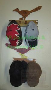 lot 172 image: Road runner coat and hat racks