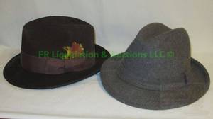 lot 170 image: Dynafelt and Bee Fedora style gentlemens hats